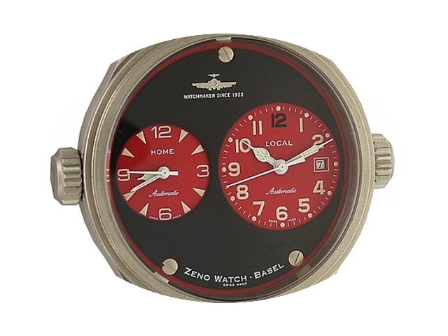 Zeno-Watch Basel Oversized Pilot Dual Ti...