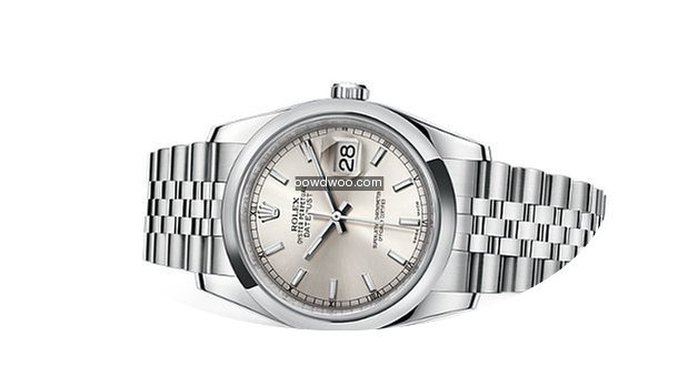 Rolex OYSTER PERPETUAL DATEJUST silver d...