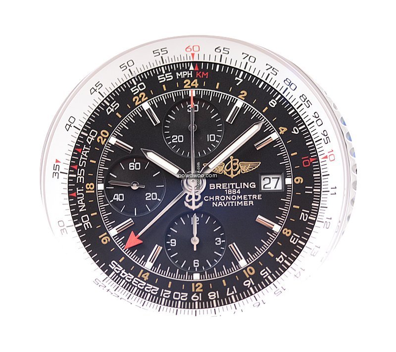 Breitling Men's Navitimer World Steel on...