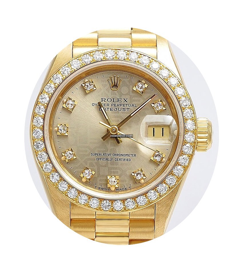 Rolex Lady Datejust 69178 Diamantblatt 7...