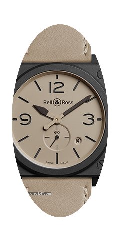 Bell & Ross BRS-DESERT-CEMNEU incl M...