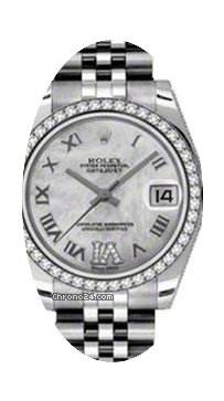 Rolex Datejust 178384-MOPRDRJ Ladies Mid...