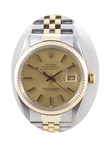 Rolex Datejust Stahl / 18K Gelbgold...