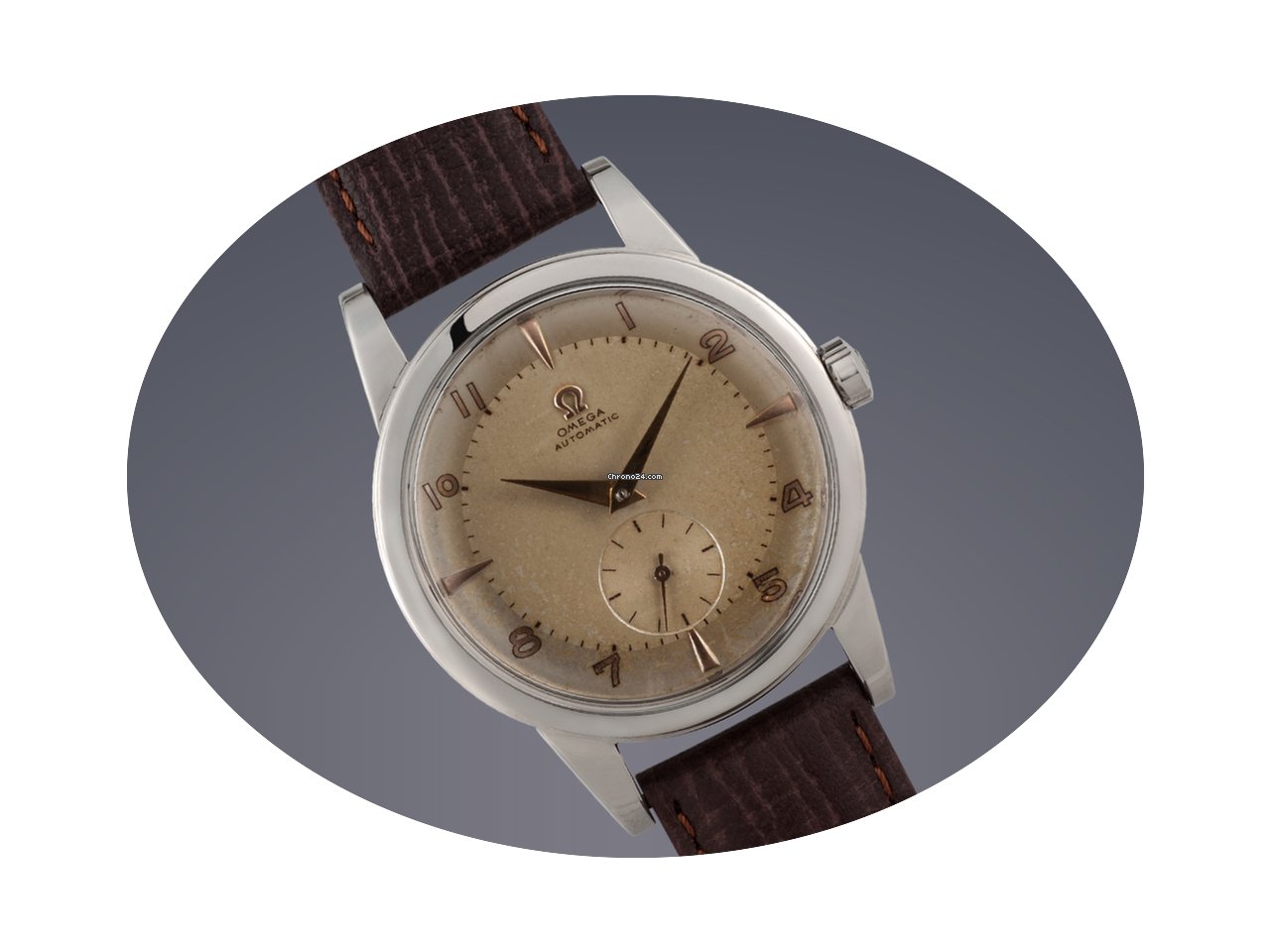 Omega Oversize stainless steel automatic...