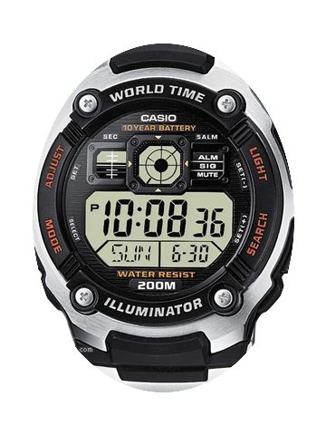 Casio AE-2000WD-1AVEF Collection Herren ...