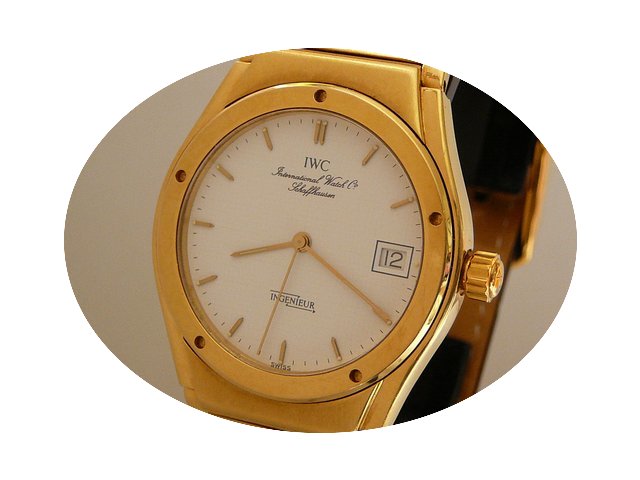 IWC Ingénieur Ref. 3351 Cal. 2210, 18Kt...