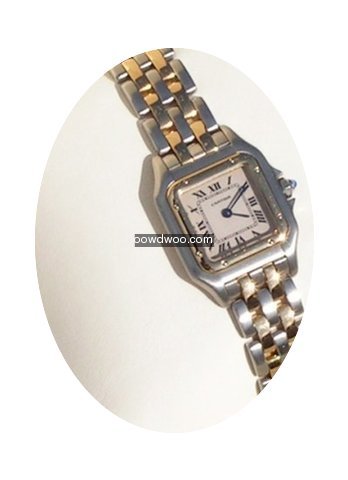 Cartier Panther Acier 2 Rang or 18 ct...
