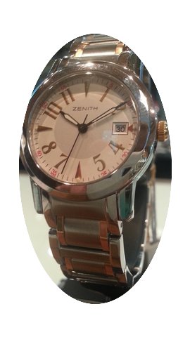 Zenith Port Royal lady steel yellow gold...
