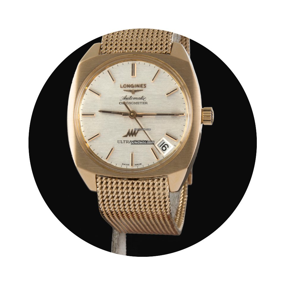Longines Ultra-Chron Automatic Yellow Go...