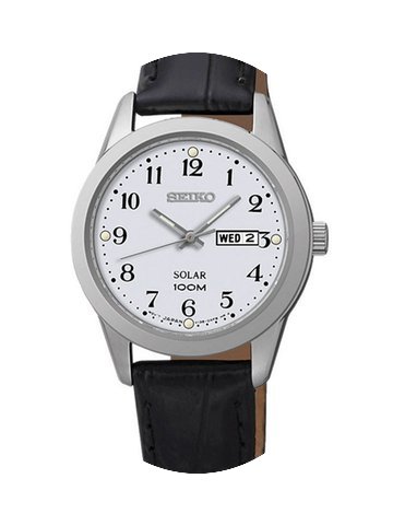 Seiko SUT195P1 Solaruhr Damen 28 mm 100M...