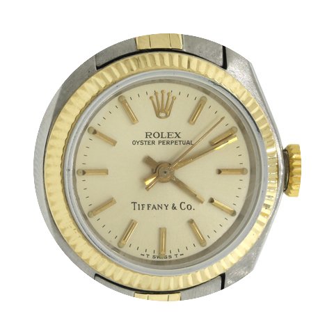 Rolex Tiffany & Co. Ladies Oyster Pe...