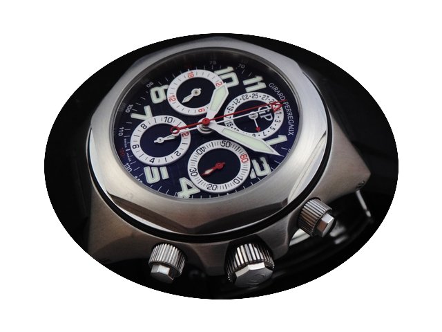 Girard Perregaux Laureato EVO3 Steel Chr...