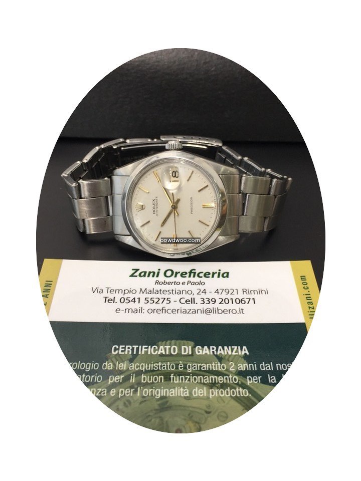 Rolex Oyster Precision...