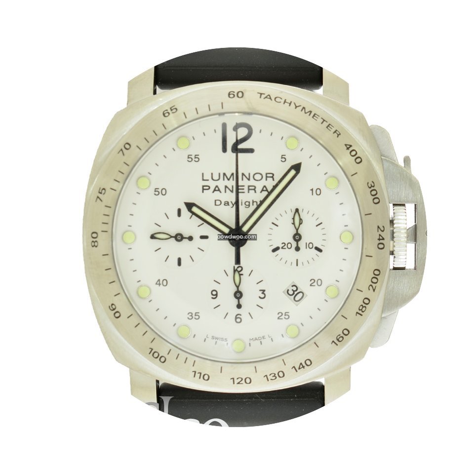 Panerai Luminor Daylight White Dial...