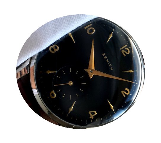 Zenith Watch - Oversize - with black dia...