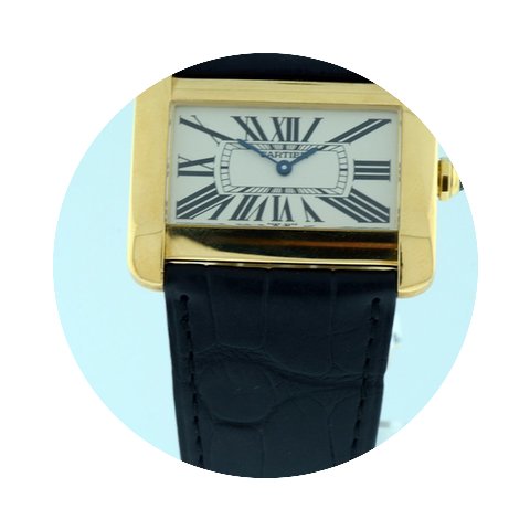 Cartier Divan Men's W6300556 Pre-owned...