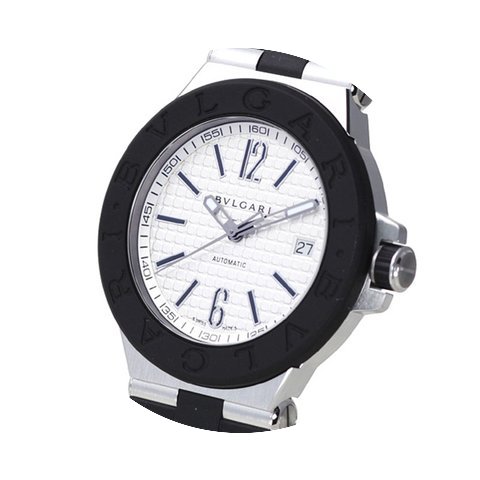 Bulgari Diagono Automatic 40mm steel rub...
