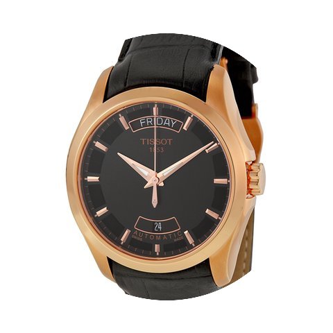 Tissot Couturier Rose Gold Tone Men's Wa...