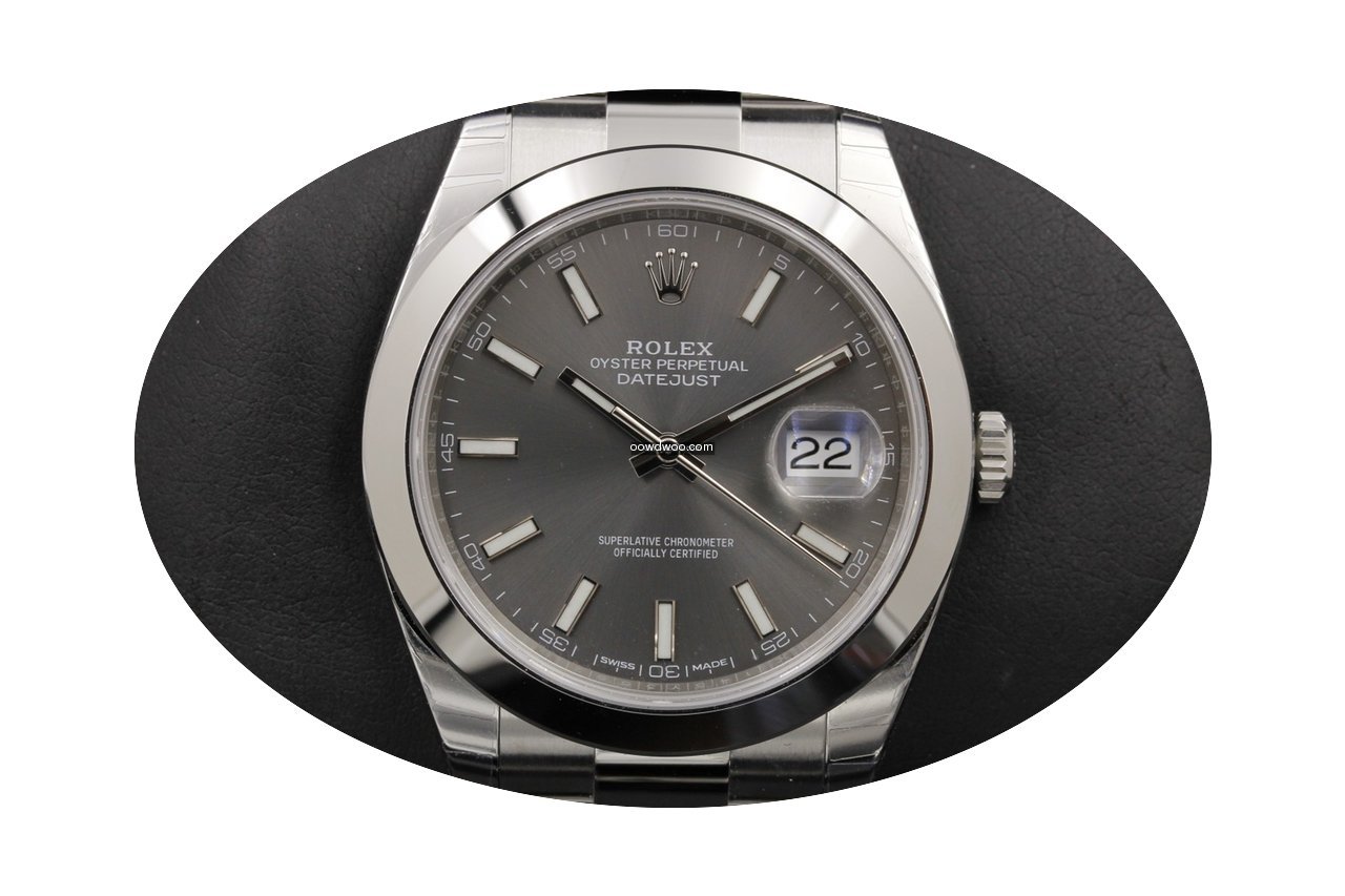 Rolex Datejust 41 126300 Stainless Steel...
