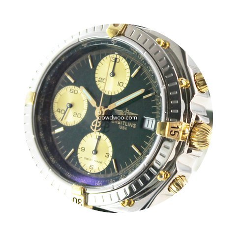 Breitling Chronomat Stahl/Gold REf. B130...