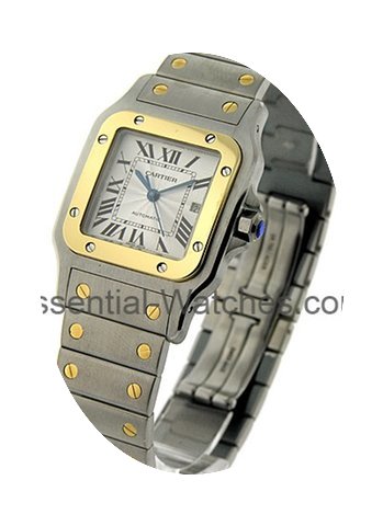 Cartier Santos Galbee TwoTone...