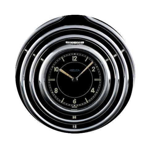 Jaeger-LeCoultre Stainless Steel Black D...