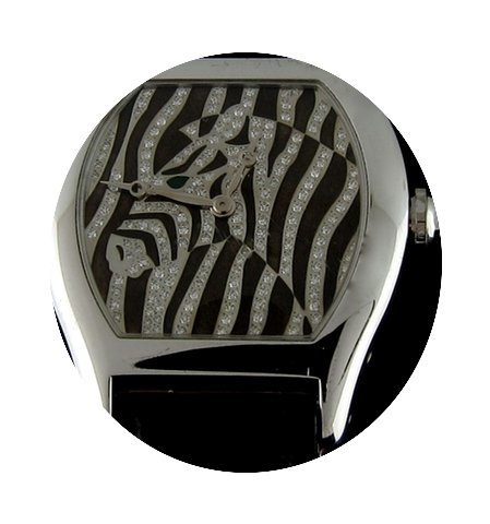 Cartier White Gold Tortue Diamonds and E...