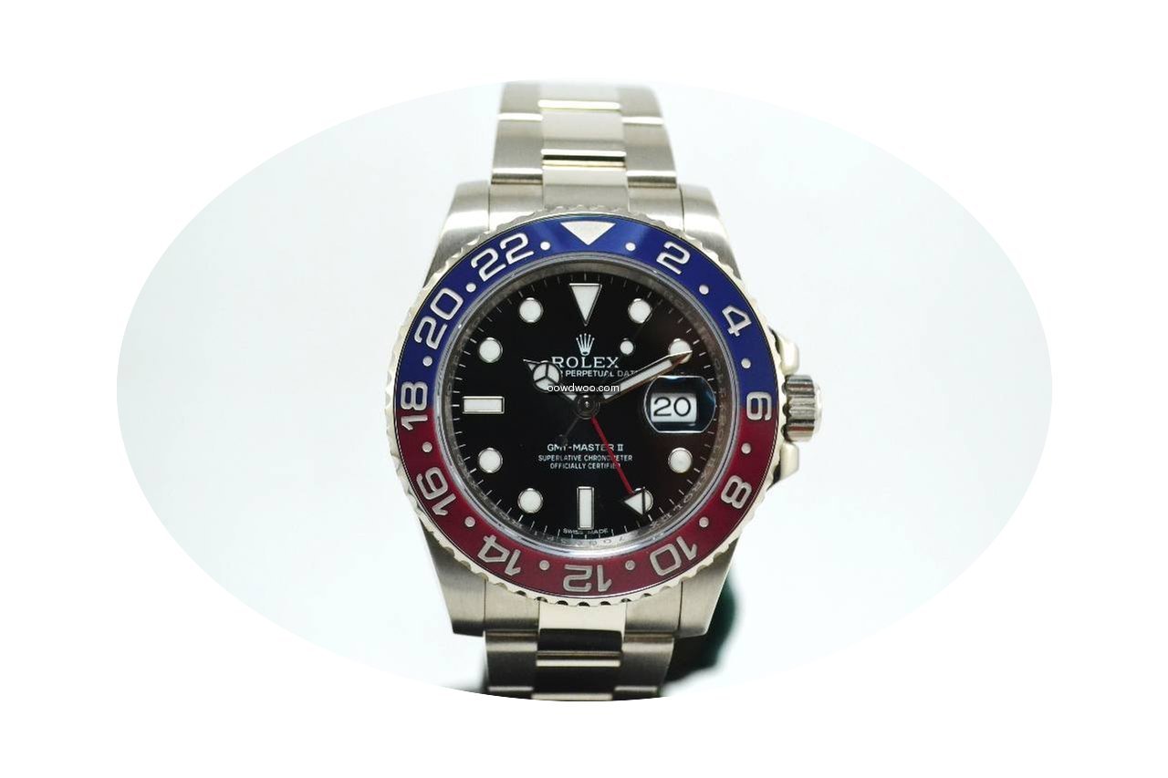 Rolex GMT-Master II Never Polished Full ...