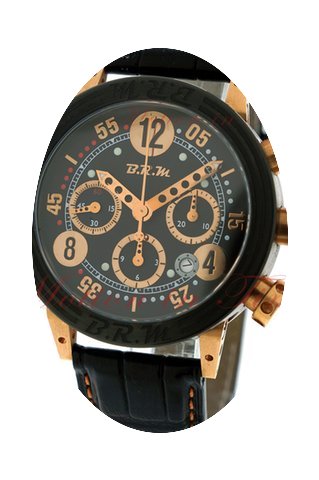 B.R.M Chronograph Automatic, Black Dial ...