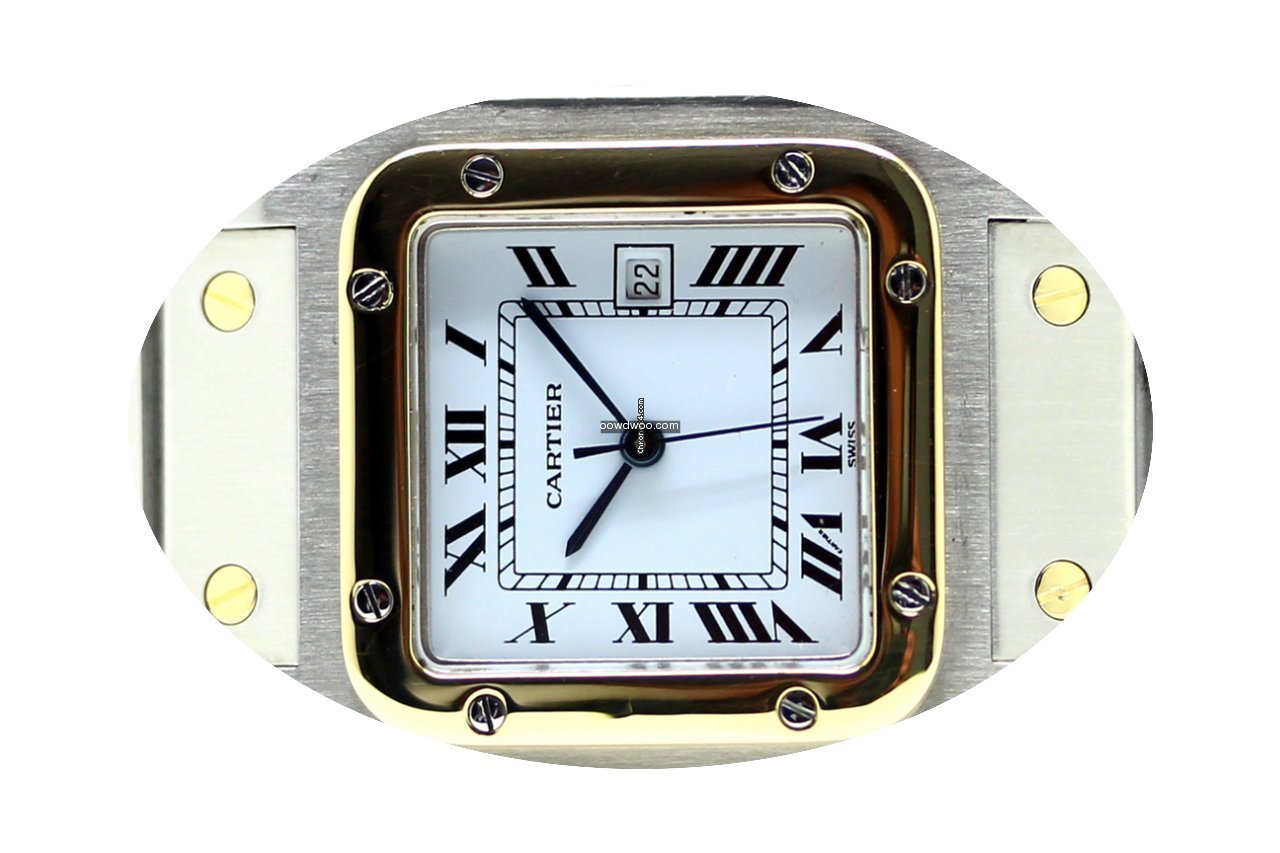 Cartier Santos Galbee Steel & Gold...