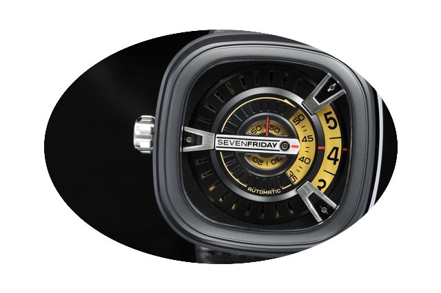 Sevenfriday M2/01 Black Pvd Case With Ye...