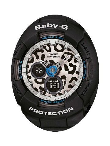Casio BA-120LP-1AER Baby-G Damen 43mm 10...