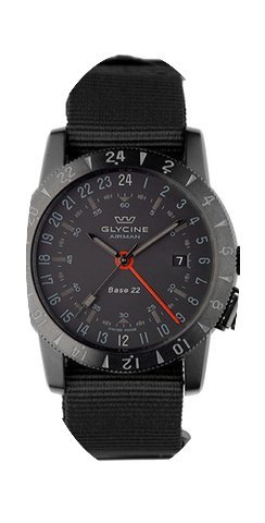 Glycine Airman base 22 42mm without crow...