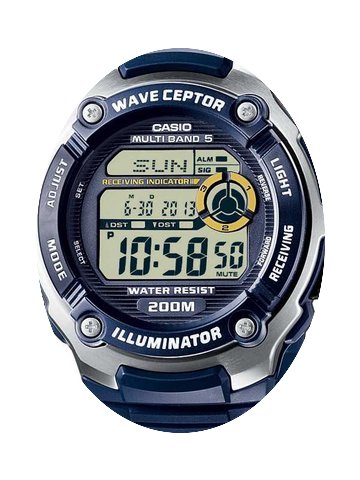 Casio WV-200E-2AVEF Funkuhr Herren 45mm ...