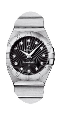 Omega Constellation Brushed 27mm Ladies ...