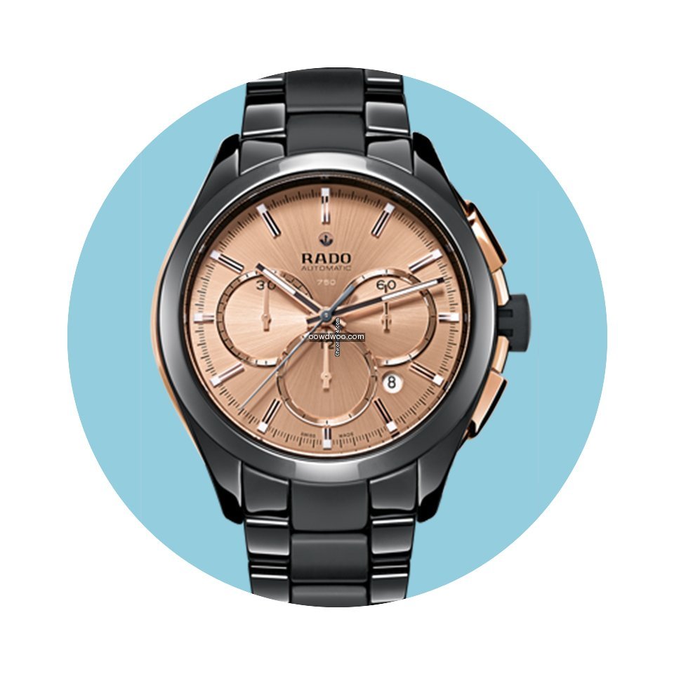 Rado Hyperchrome Chronograph Roségold -...