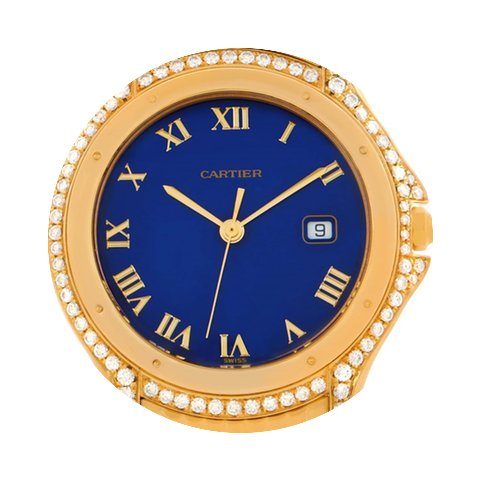 Cartier Cougar 18k Yellow Gold Diamond B...