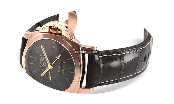 Panerai Luminor 1950 8 Days GMT Oro Ross...