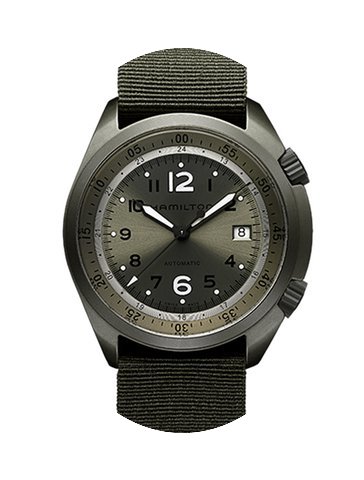 Hamilton Khaki Pilot Pioneer Aluminium A...