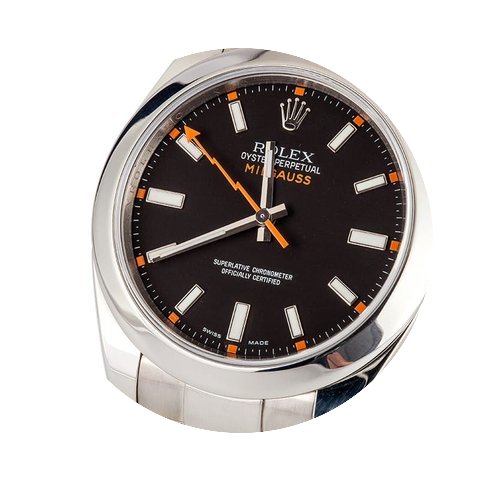 Rolex MILGAUSS 16400 Steel 2011 40mm Bla...