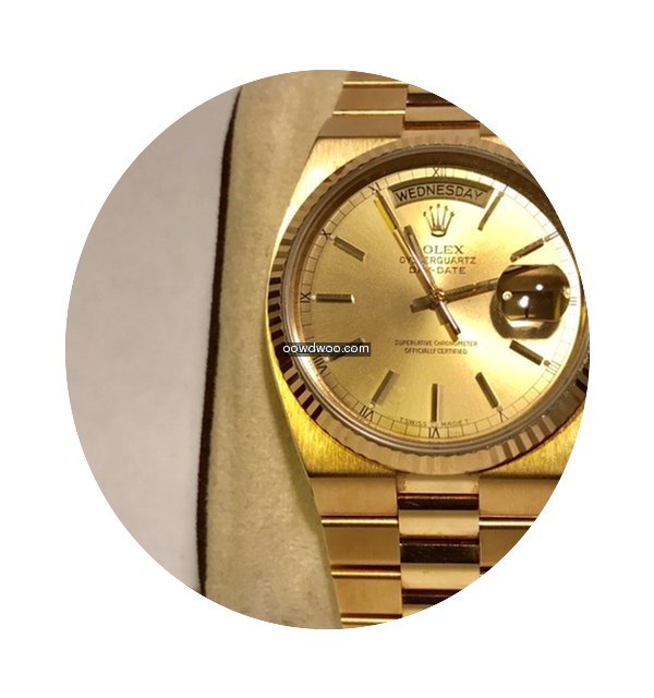 Rolex Day Date Oro Giallo Ref: 19018...