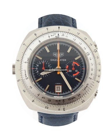 Heuer Calculator Chronograph Automatic...