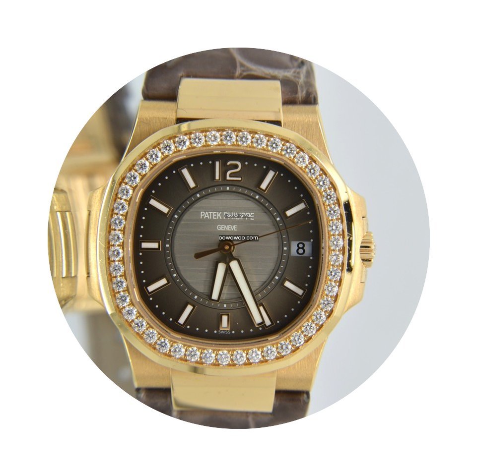 Patek Philippe Rose Gold Nautilus Ladies...