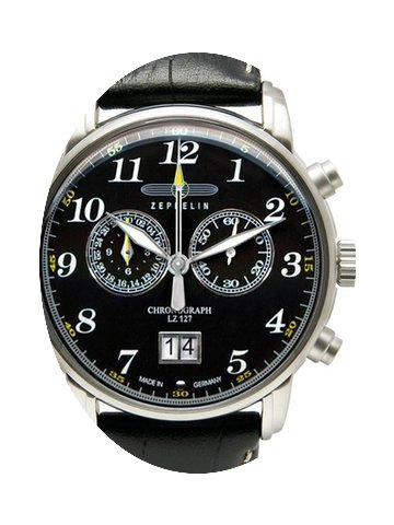 Zeppelin LZ127 7686-2 Herrenuhr Chronogr...