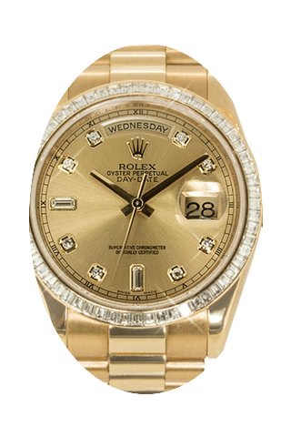 Rolex Oyster Perpetual Day-Date Yellow G...