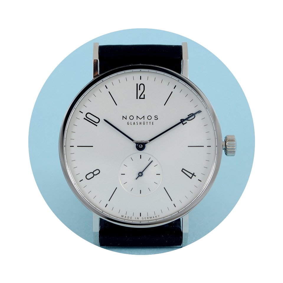 Nomos Glashütte Tangente 38 Edelstahlbo...