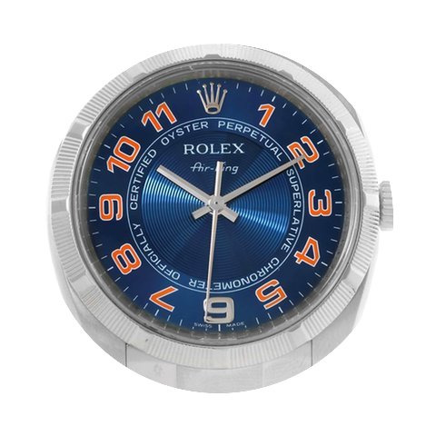 Rolex Oyster Perpetual Air King Blue Pin...