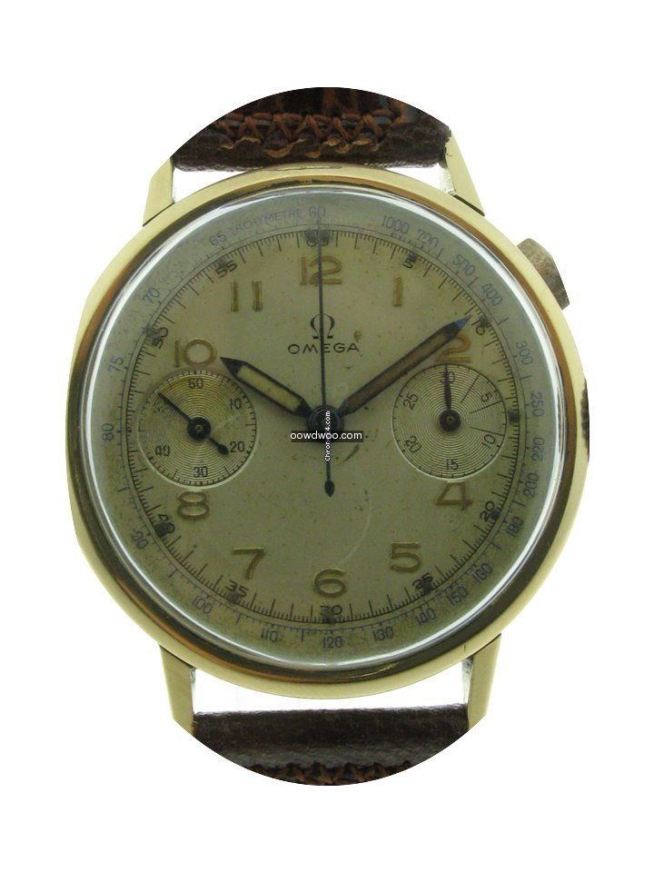 Omega Monopulsator Chronograph 18ct Gold...