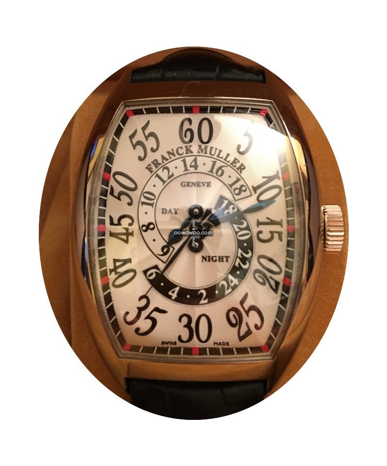Franck Muller Curvex Double Hour Retroga...