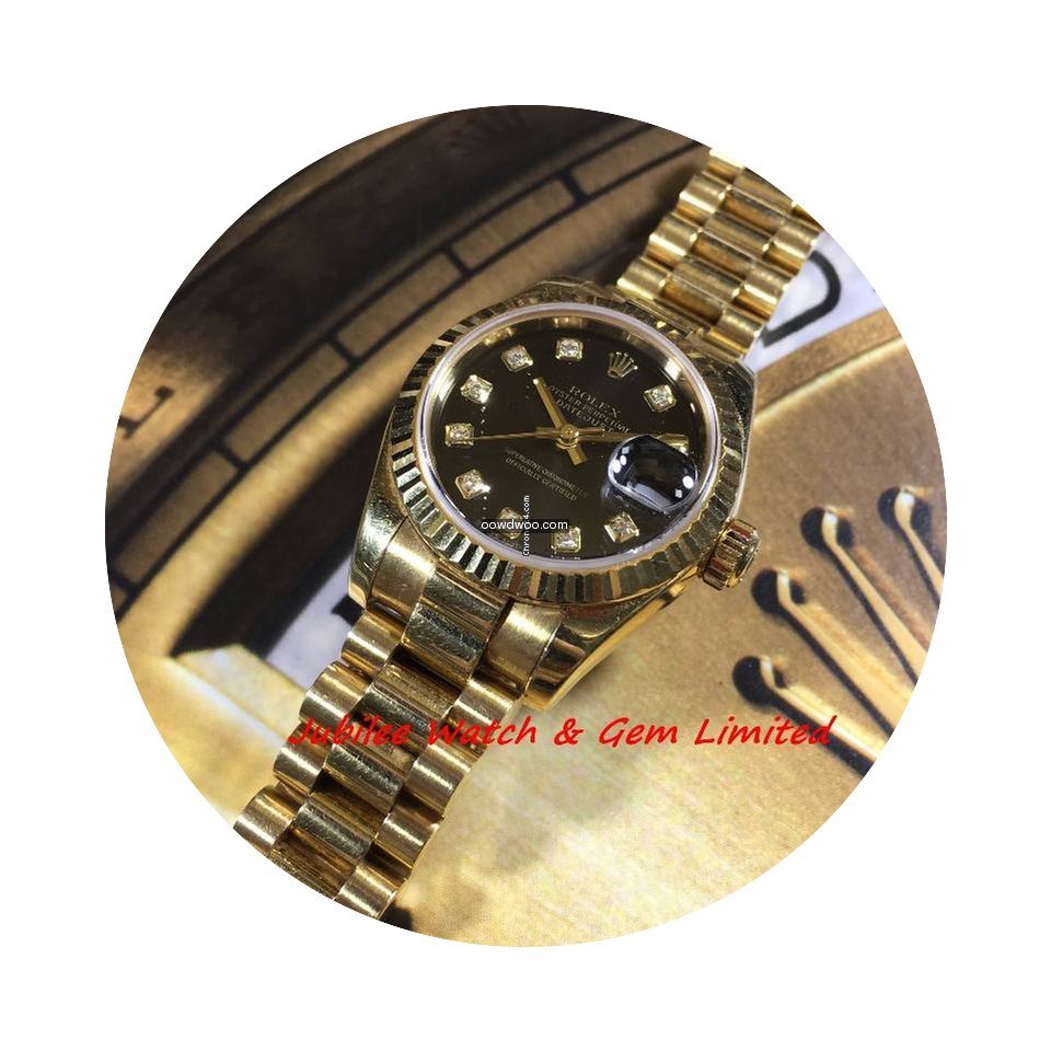Rolex 179178G Lady-Datejust Yellow Gold ...